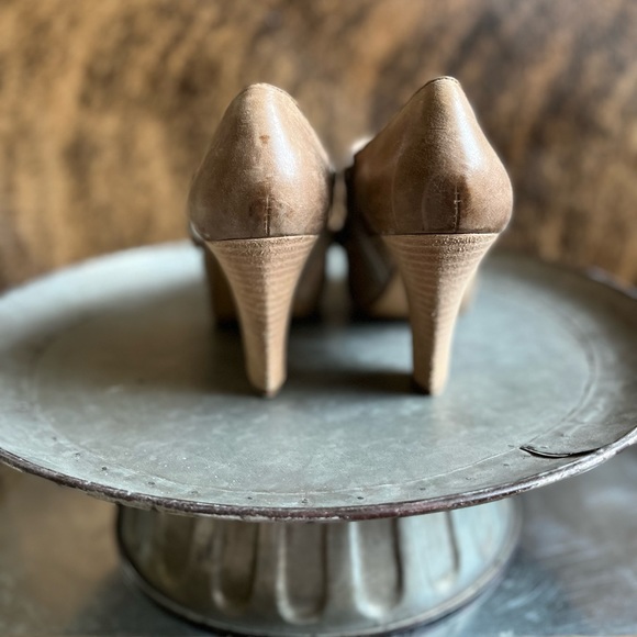 Brand new leather peep toe heel. Bought from Anthropologie and never wore them! - Picture 5 of 5